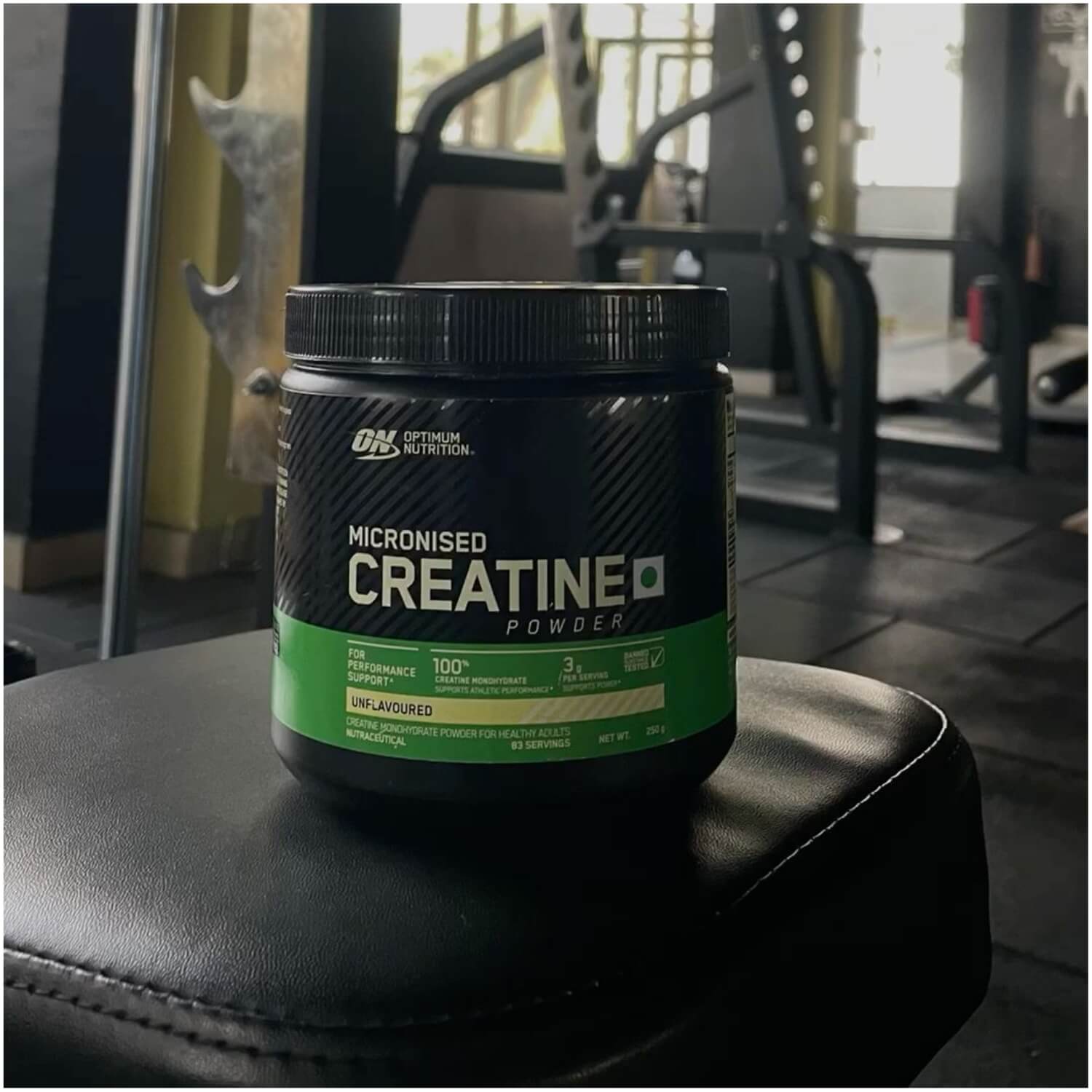on micronised creatine unflavoured